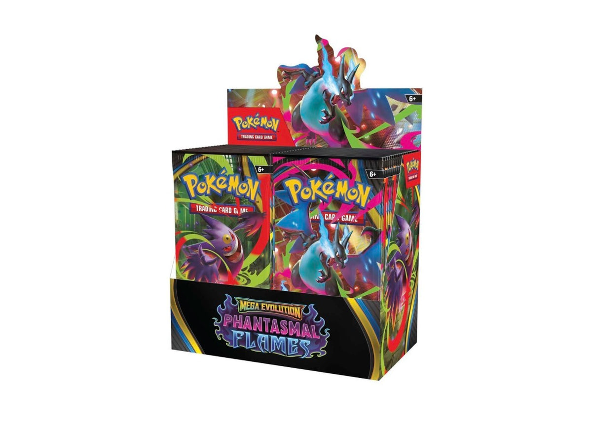 Pokémon Mega Evolution-Phantasmal Flames Booster Display Box (36 Packs)